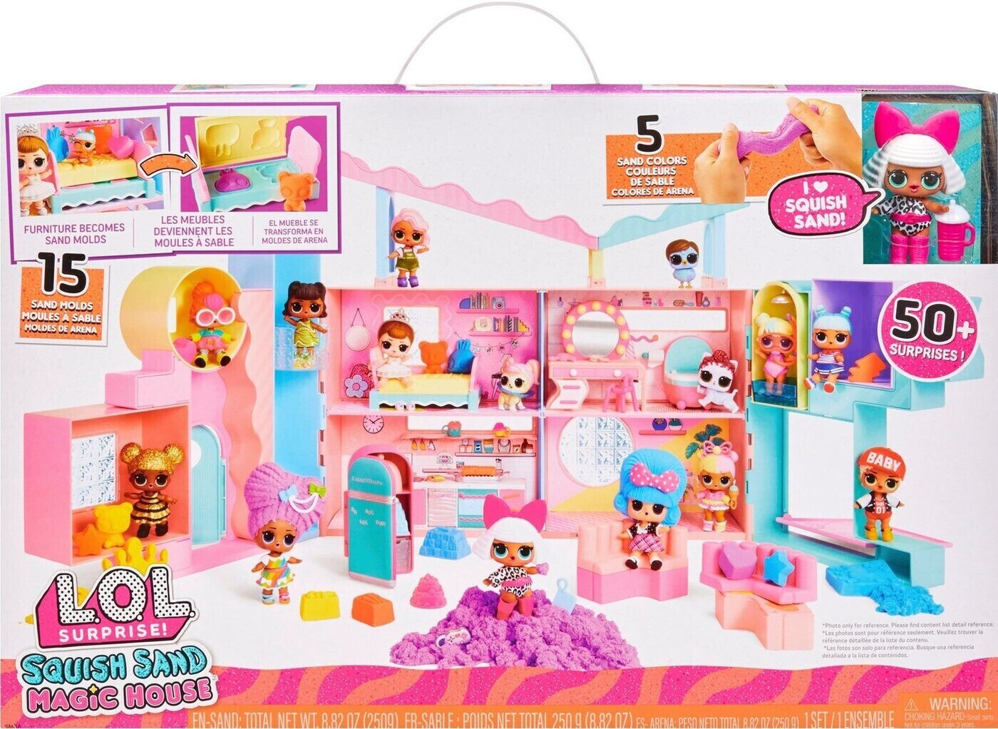 MGA Entertainment Squish Sand Magic House desde 44 99 Compara precios en idealo