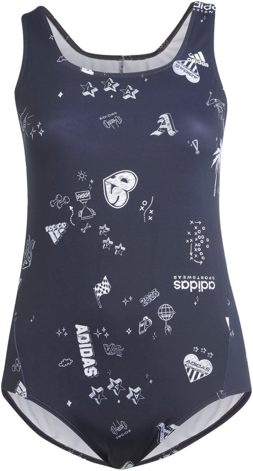 Adidas Brand Love Swimsuit black (IA3347)