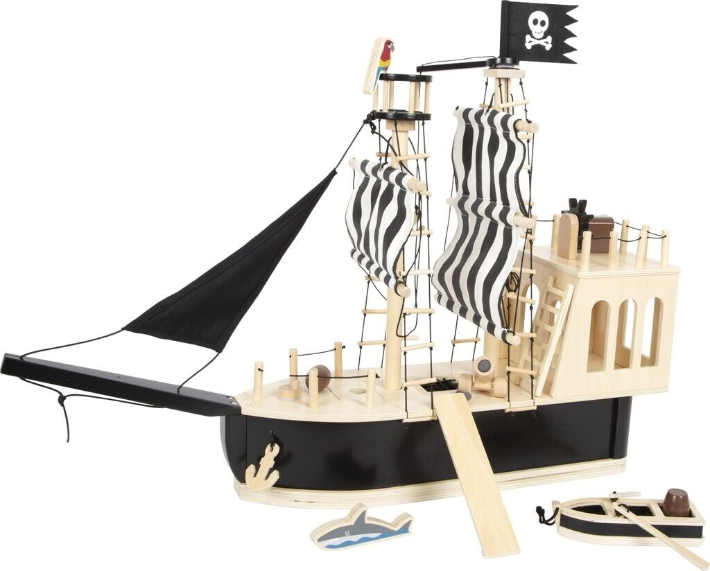 Legler Big Pirate Ship with Accessories