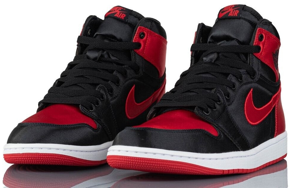 Satin red jordan 1 on sale