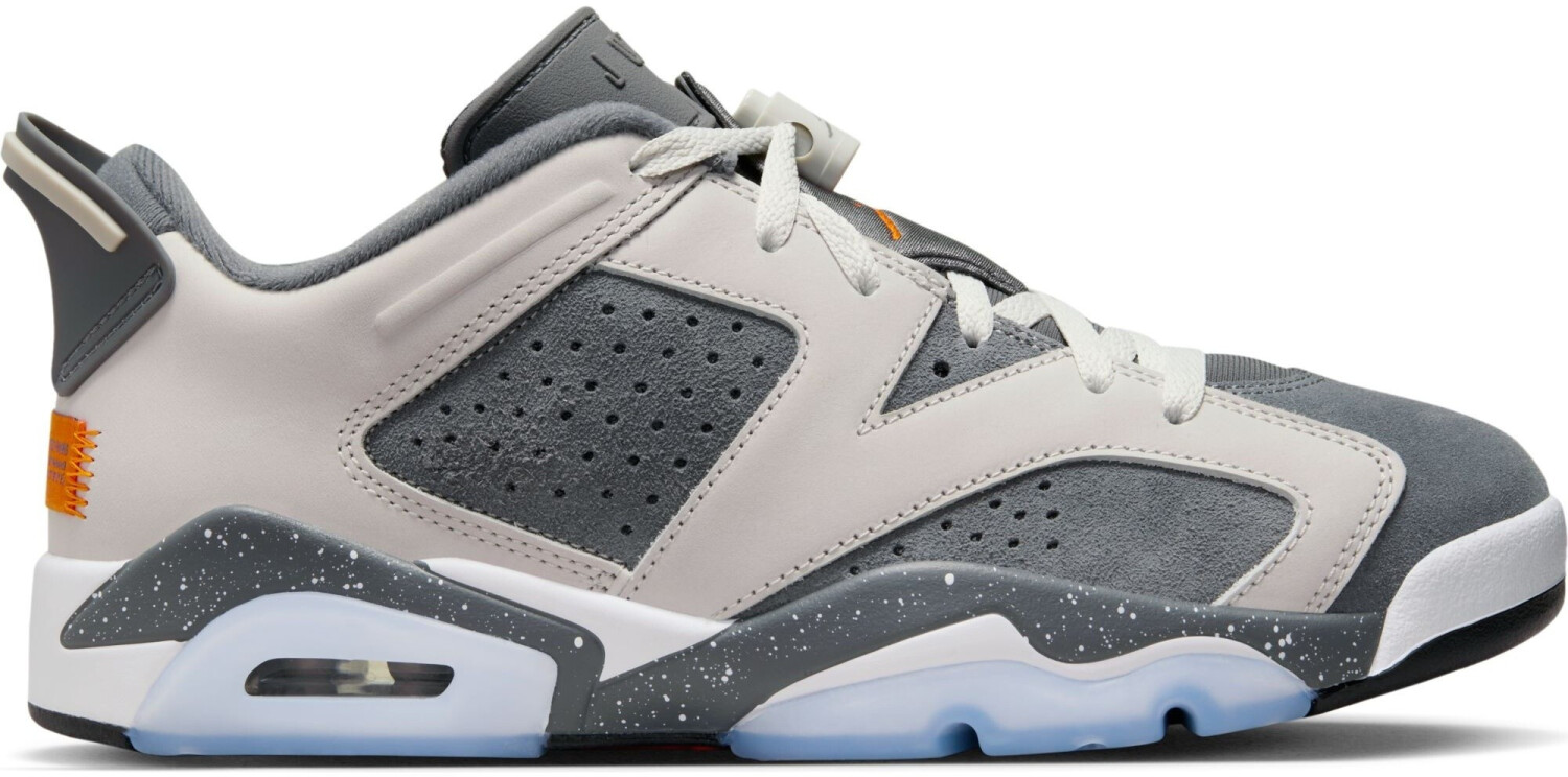 White and orange jordan 6 on sale