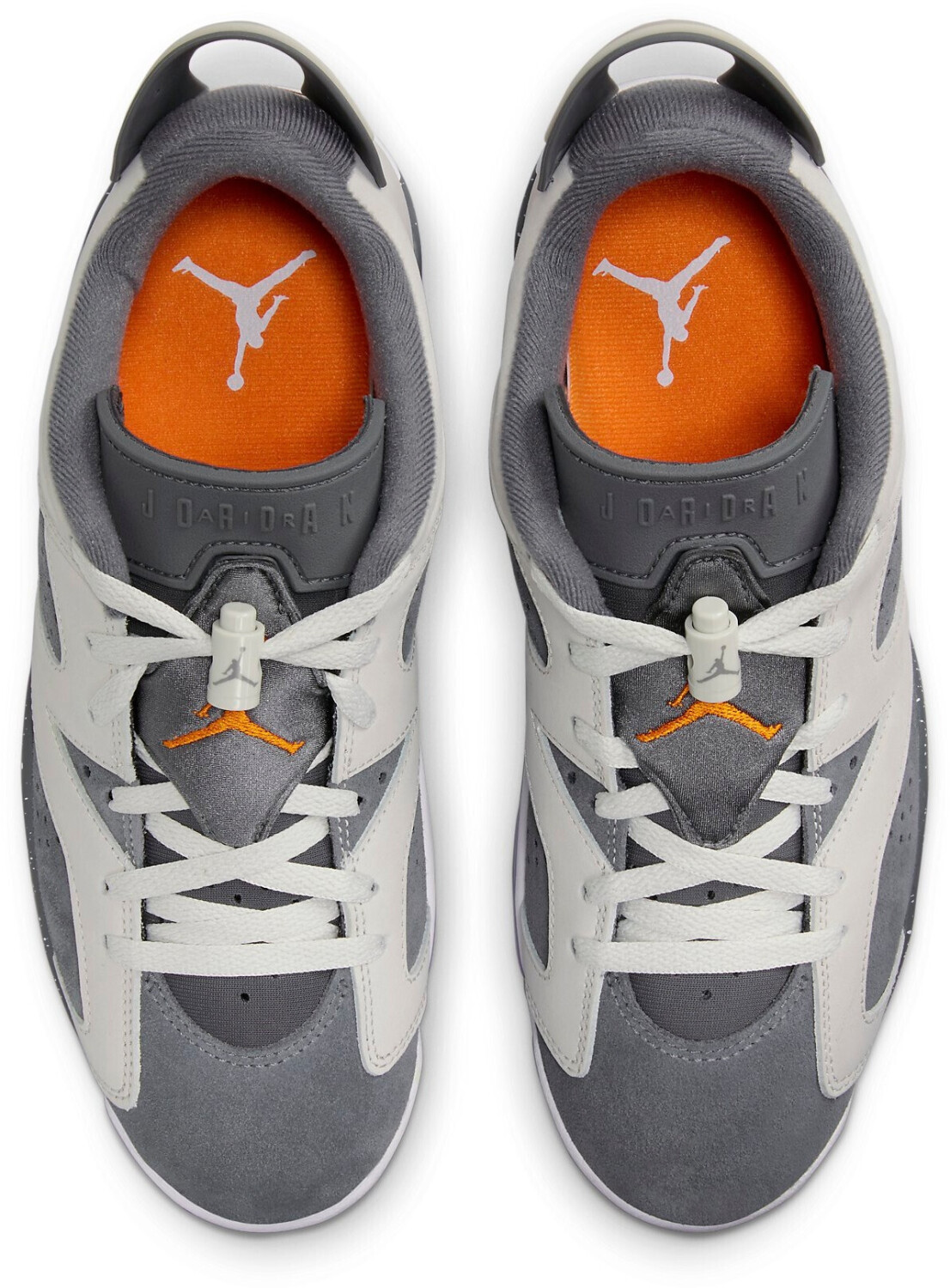 White and orange jordan 6 on sale