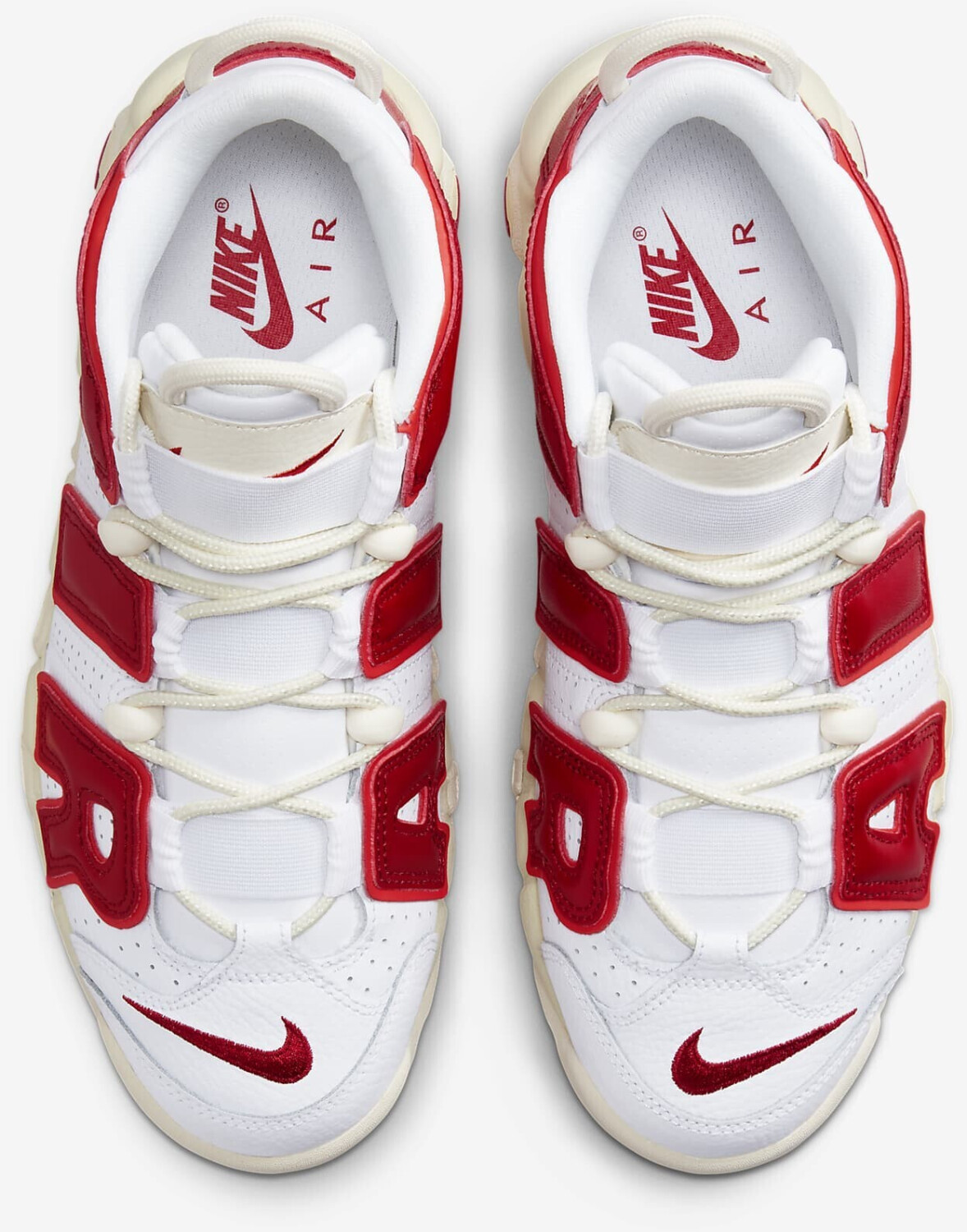 Nike Air More Uptempo Women white alabaster light crimson gym red ab 149 99 Preisvergleich bei idealo