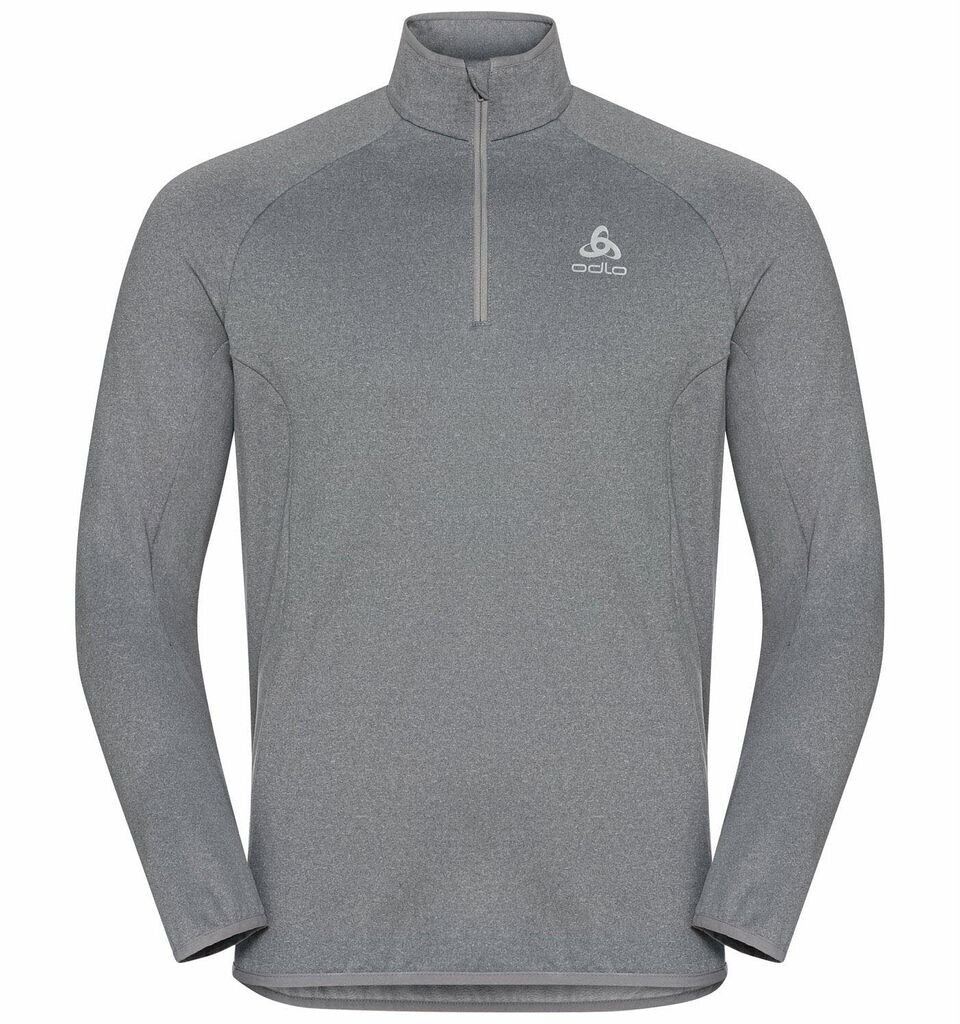 Odlo Men's Carve Light 1/2 Zip Midlayer grey melange