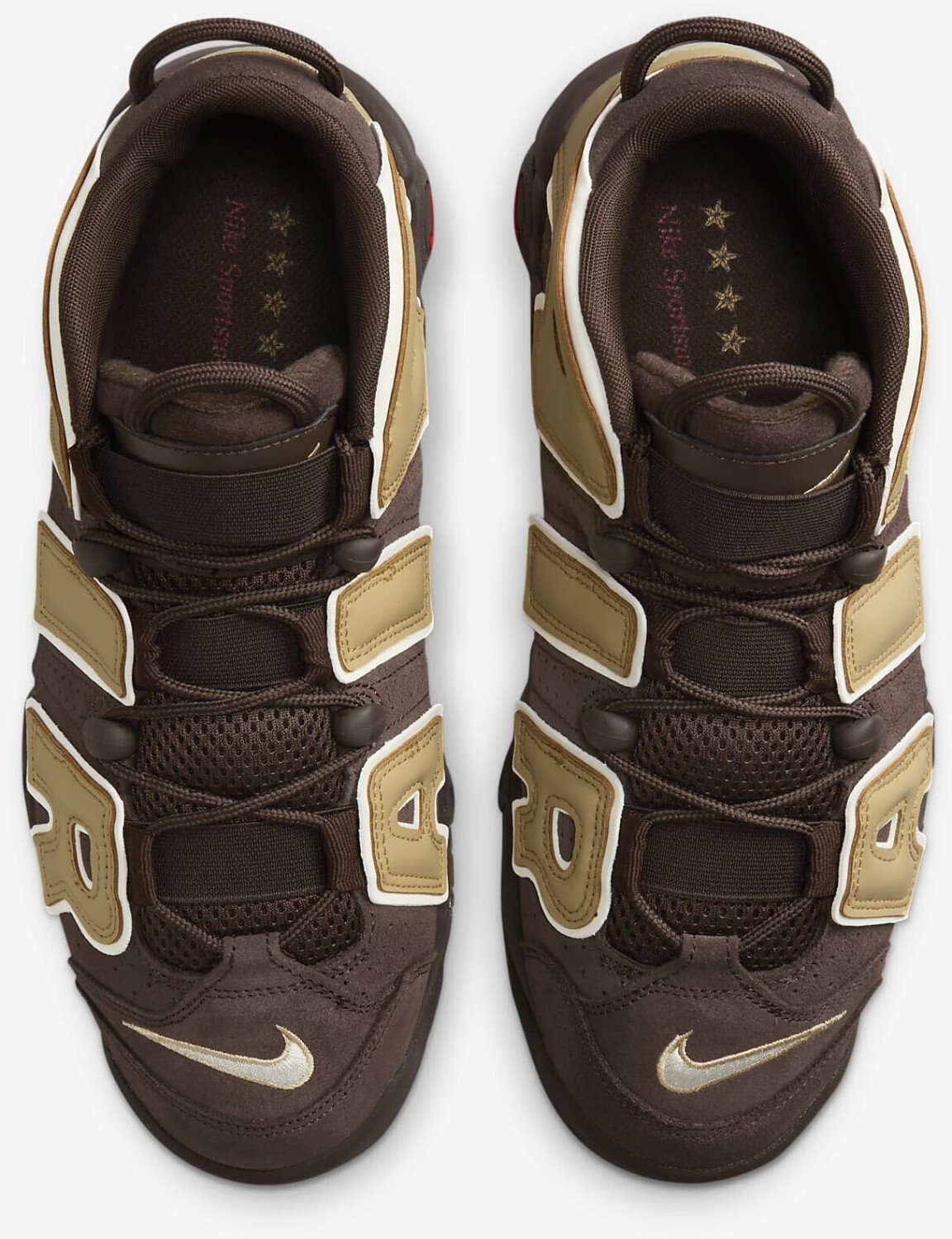 Nike uptempo 96 brun store