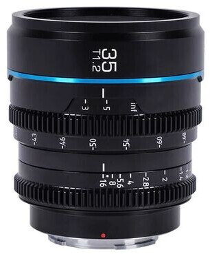 Sirui Nightwalker 35mm T1.2 Cine M4/3 noir