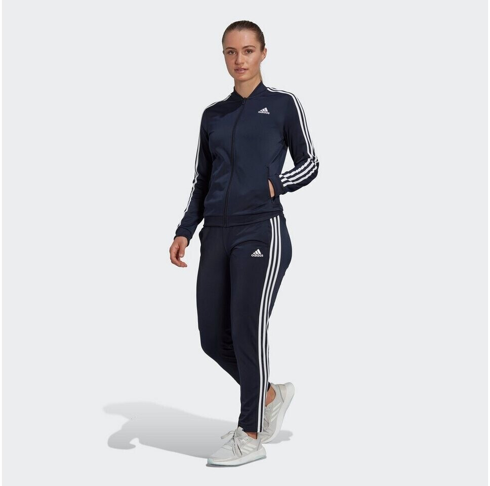 Ladies navy adidas tracksuit store