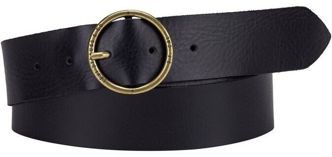 Ceinture cuir boucle gravée - Femme | MANGO Maroc