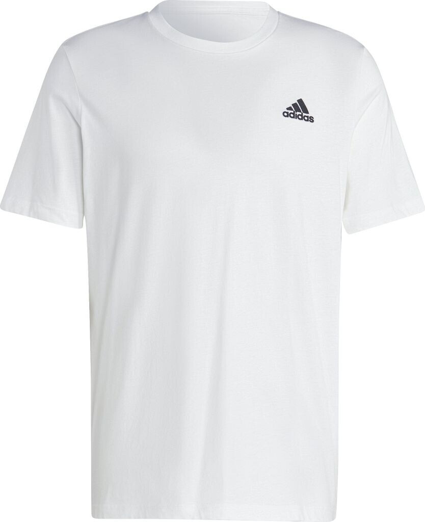 Adidas Essentials Single Jersey Embroidered Small logo T-shirt (IC9286) white