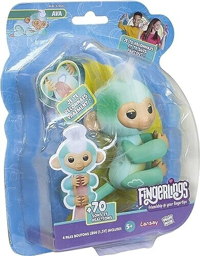 Lansay Fingerlings Bébé Singe ! Ava