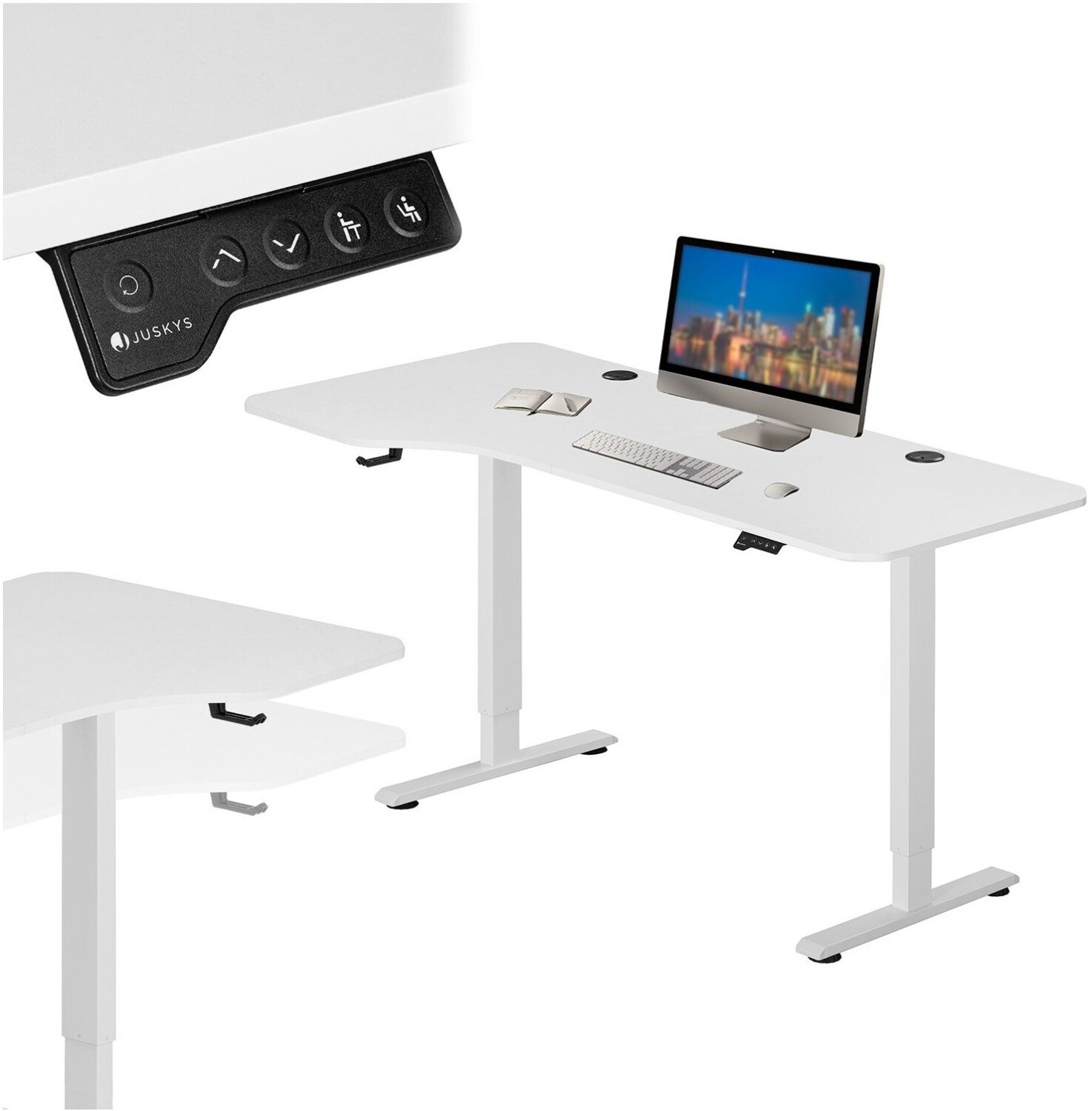 Juskys Office Stand 160x75cm