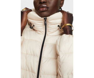 Esprit Recycelt: Steppmantel mit Kapuze (073EE1G339) cream beige ab 76,99 €  | Preisvergleich bei idealo.de