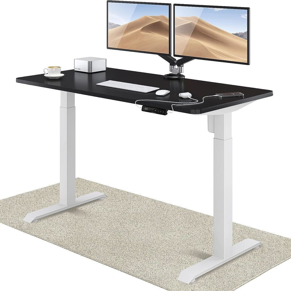 Desktronic Home One 140x70cm Black/White