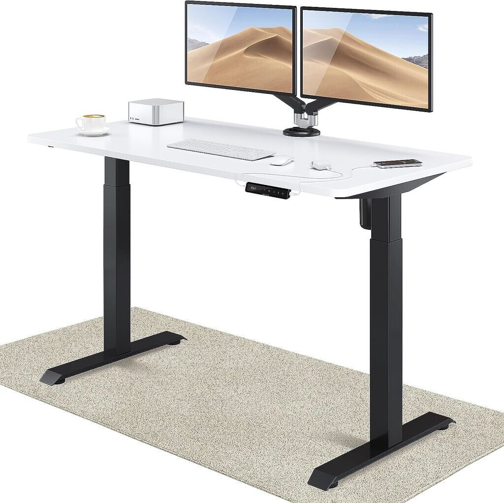 Desktronic Home One 140x70cm White/Black