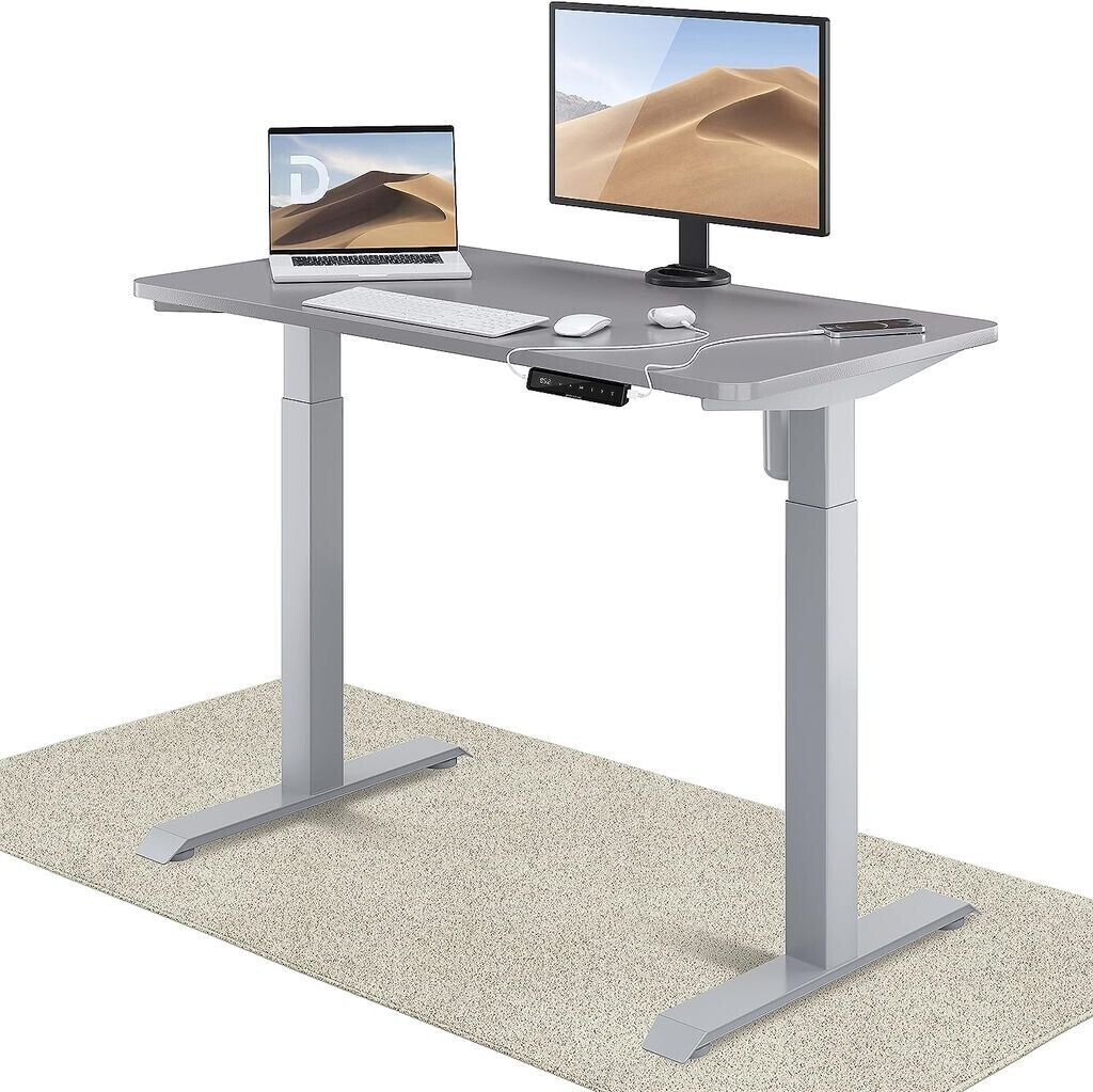 Desktronic Home One 120x60cm Grey/Grey