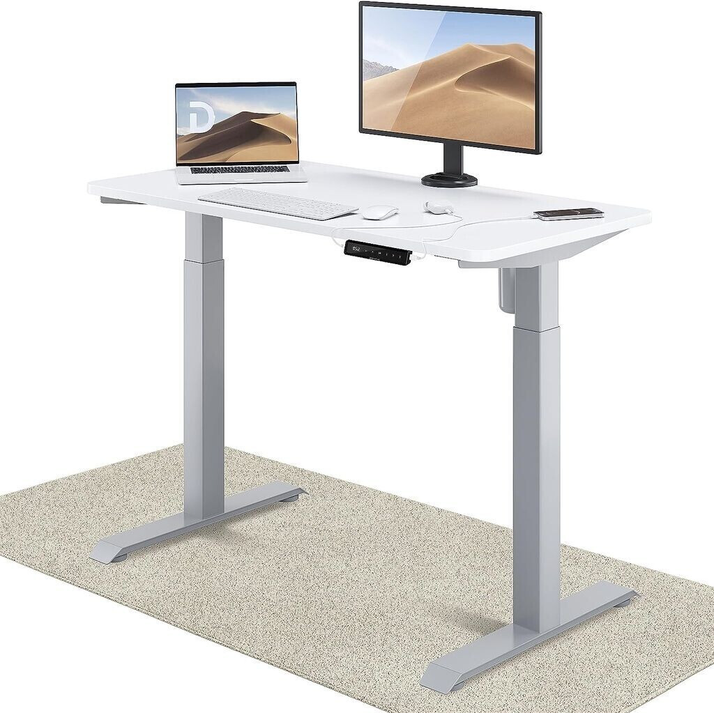 Desktronic Home One 120x60cm White/Grey