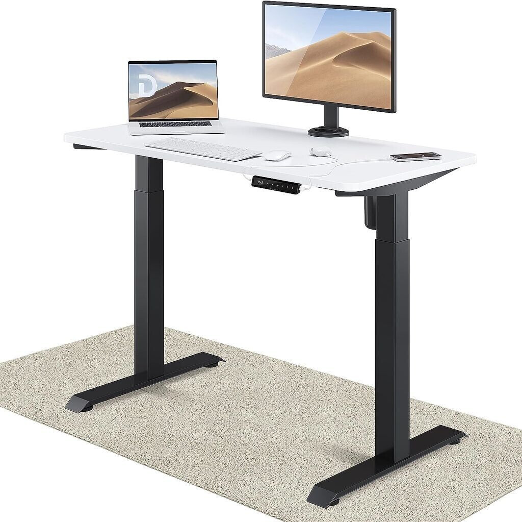 Desktronic Home One 120x60cm White/Black