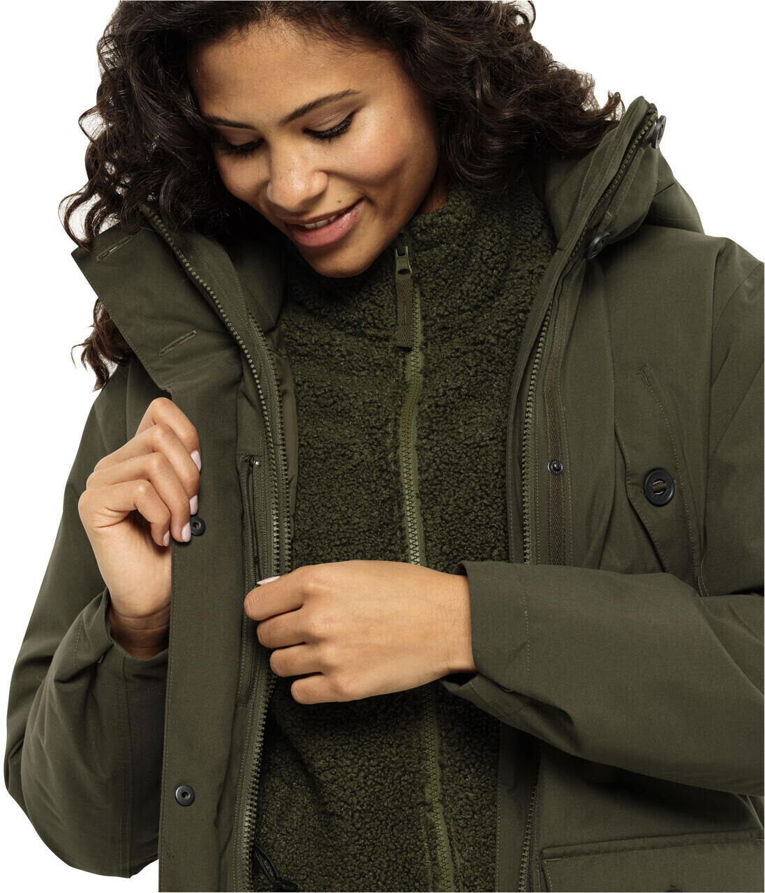 Jack wolfskin naha 3in1 parka w deals