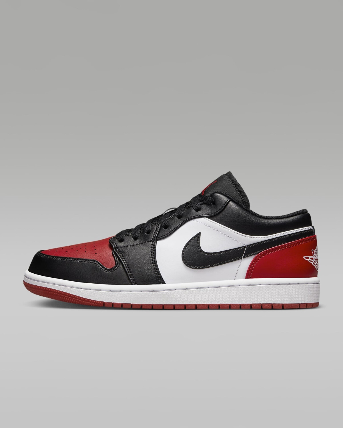 Nike Air Jordan 1 Low (553558) white/varsity red/white/black