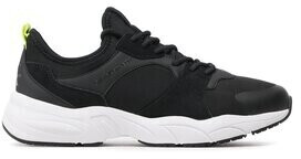 Calvin Klein Retro Tennis Sock YM0YM00590 Black/Safety Yellow 00X