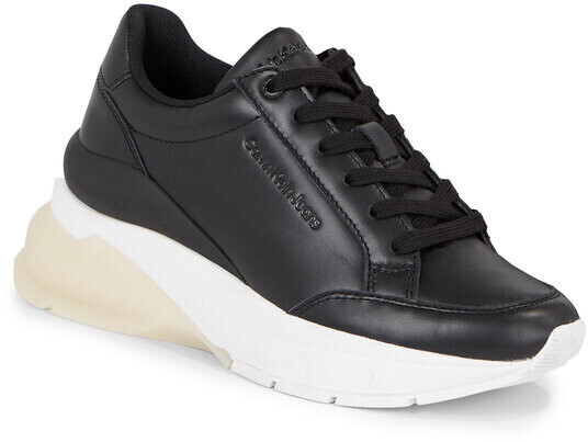 Calvin Klein Wedge Runner Lace Up Wn YW0YW01172 Black/Bright White BEH