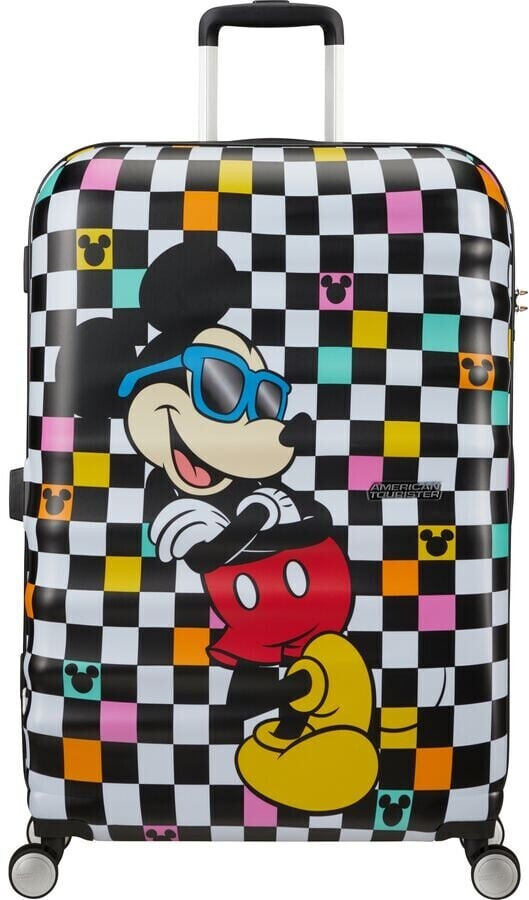 American Tourister Wavebreaker 4 Wheel Trolley 77 cm Mickey Check