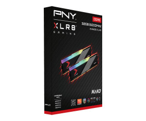XLR8 Gaming DDR5 MAKO™ RGB 6000MHz CL40 Desktop Memory Kit