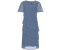 Adagio Chiffon-Kleid V-Ausschnitt mid blue