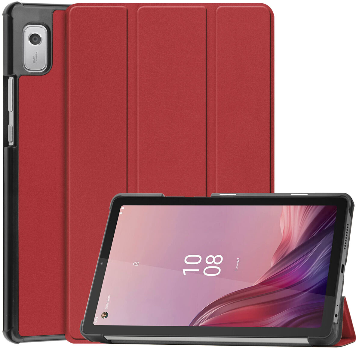 EbestStar Hülle Für Lenovo Tab M9 (2023) — 360° Drehbar, PU-Leder — Mit Ständerfunktion, Blaue Farbe