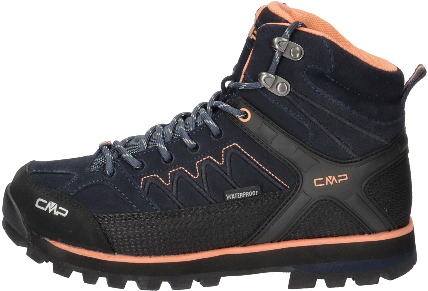 CMP Moon Mid Wp Hiking Boots Women (31Q4796-03MP) blue ink/sunrise