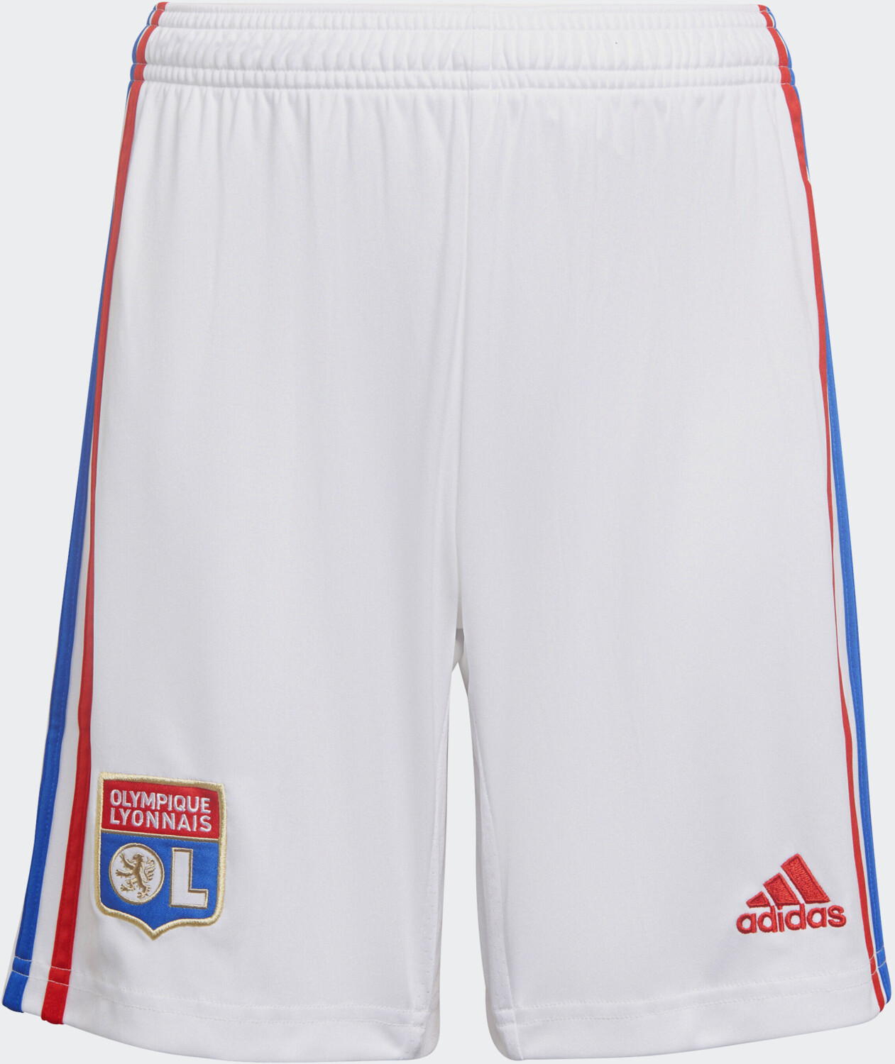 Photos - Football Kit Adidas Kids Olympique Lyon /23 Home Shorts white   2022(HC0958)
