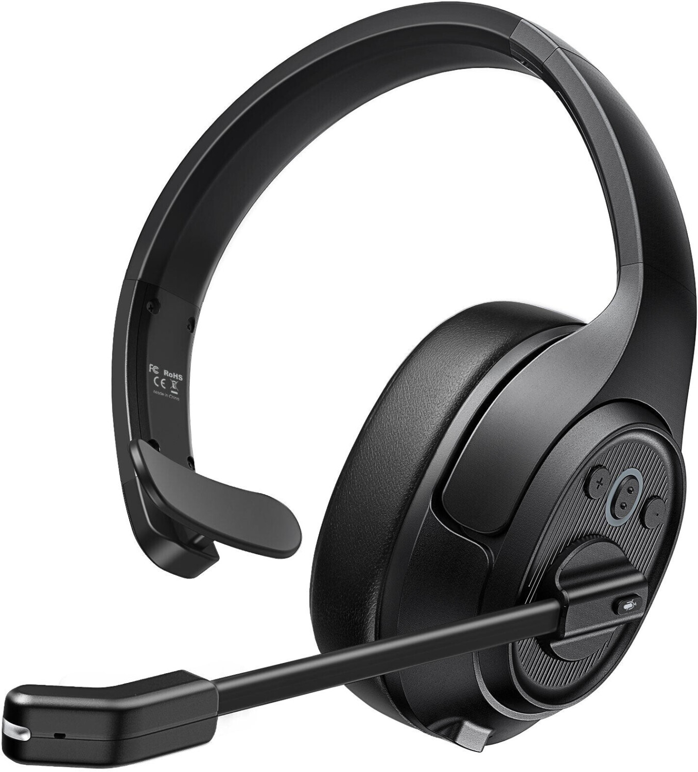 EKSA H1 Casque Bluetooth avec Micro, Réduction Intelligente du Bruit,  Conversation Claire, Casque Audio pour PC, Ordinateur, Centre d'appels