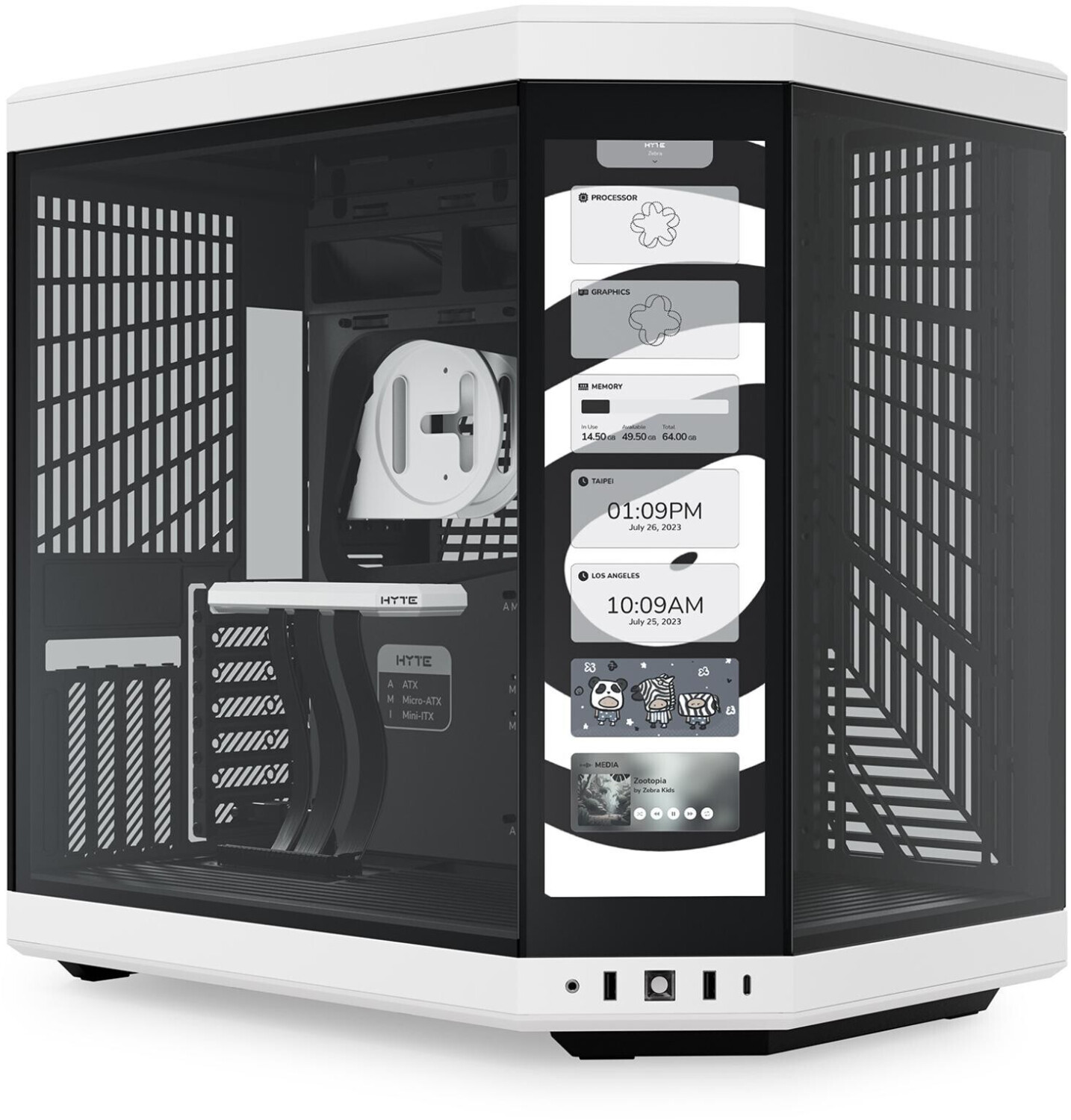Hyte Y70 Touch White