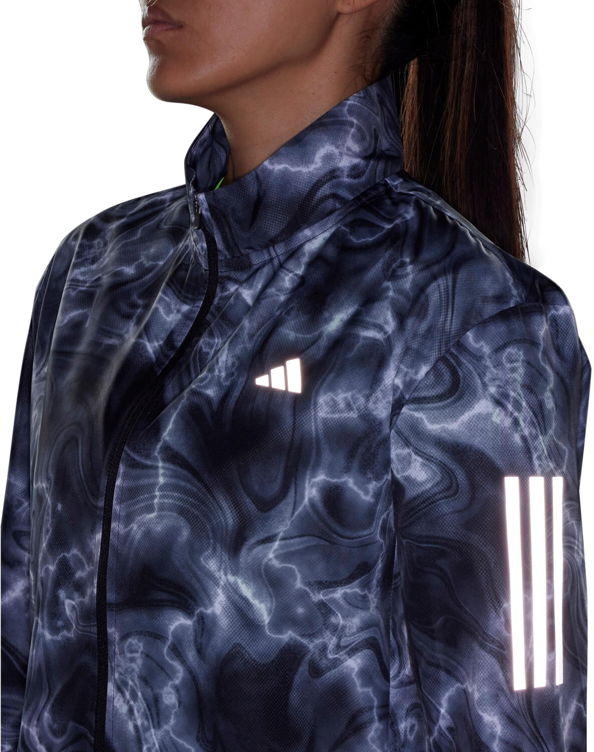 Adidas printed windbreaker store