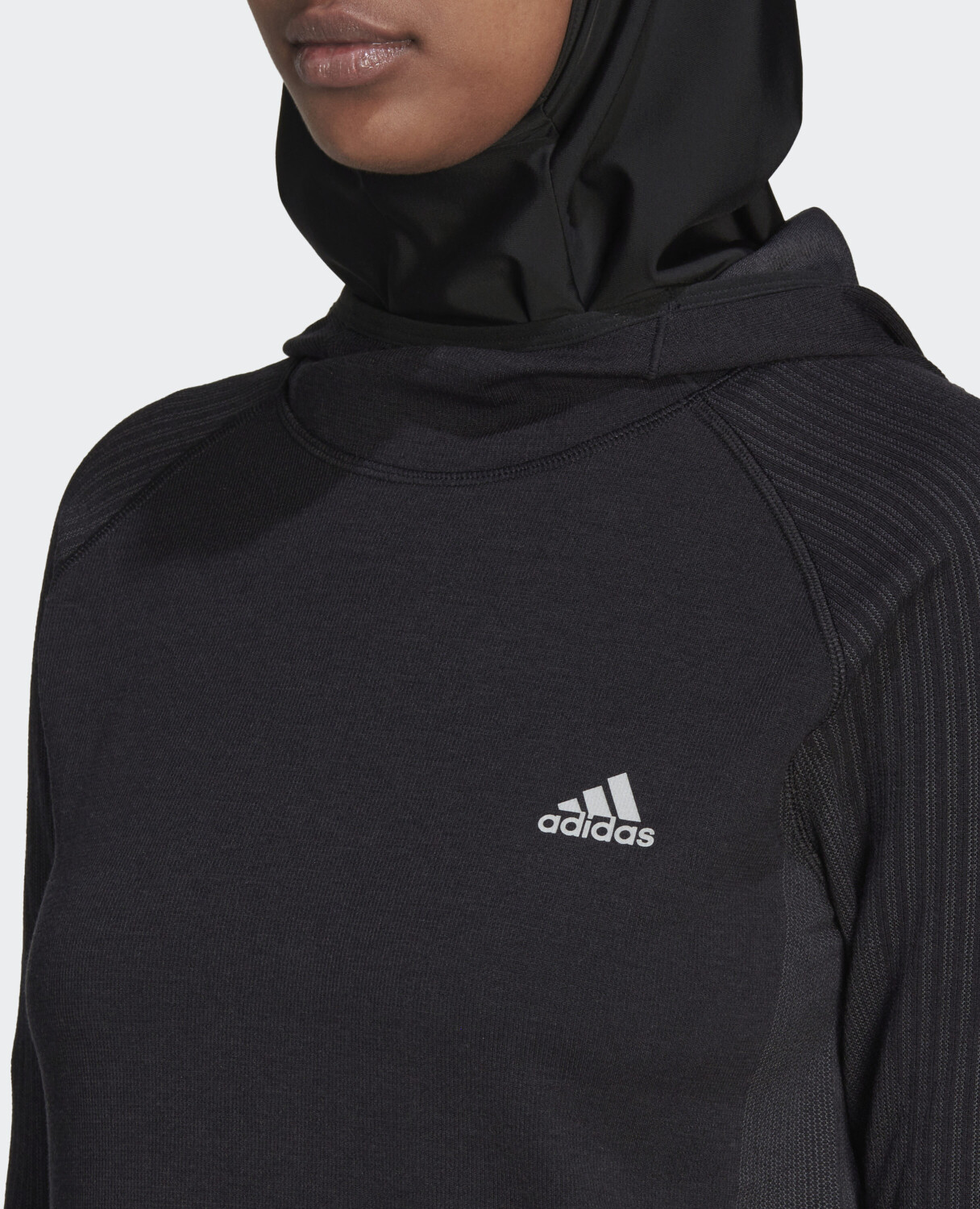 Adidas X City Running Knit Hoodie HK6482 black carbon beam orange ab 60 00 Preisvergleich bei idealo
