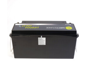 Wattstunde : WATTSTUNDE® Lithium 200Ah LiFePO4 Batterie LIX12-200-LT