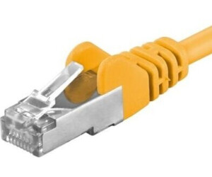 Câble réseau Ethernet LAN FTP RJ45 Cat.6a rouge 3m