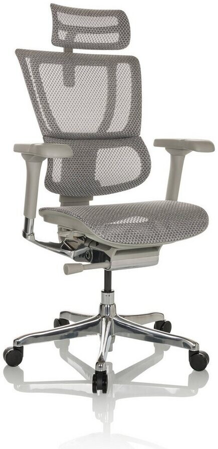 HJH Office Ergohuman Slim I G Light Grey