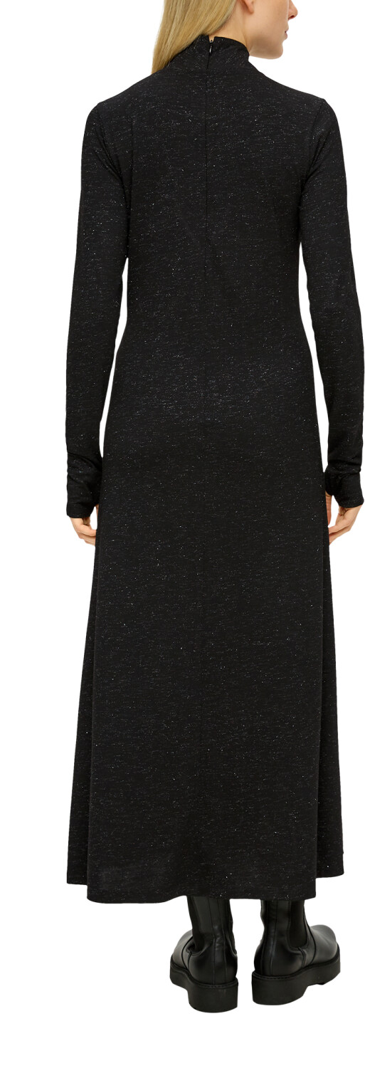 S.Oliver Langes Kleid mit Preisvergleich 35,00 € Glitzer-Effekt | ab (2139877) bei schwarz