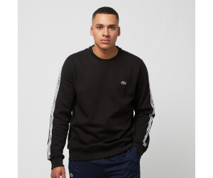 Lacoste Herren Jogger-Sweatshirt aus Flanell mit Logostreifen (SH5073)  schwarz ab 84,00 € | Preisvergleich bei