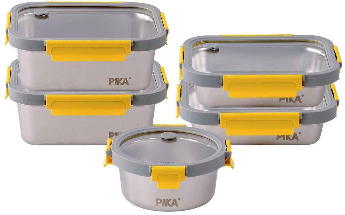 Pika Edition Lot de 5 boites alimentaires. (1391089)
