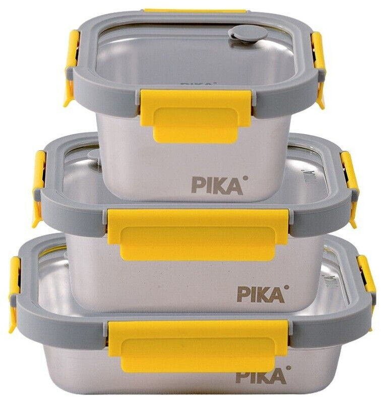 Pika Edition Lot de 3 boites alimentaires. (1390983)