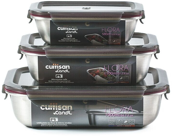 Cuitisan Pack de 3 boites alimentaires (1390051)