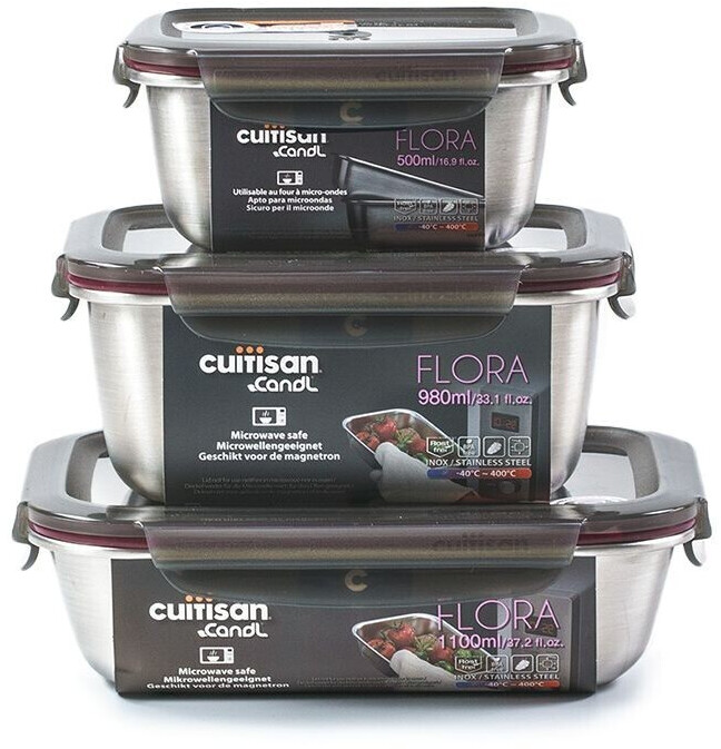 Cuitisan Pack de 3 boites alimentaires (1390044)