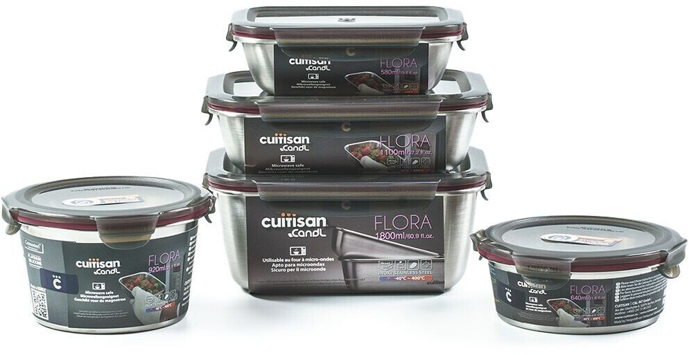 Cuitisan Pack de 5 boites alimentaires (1390068)
