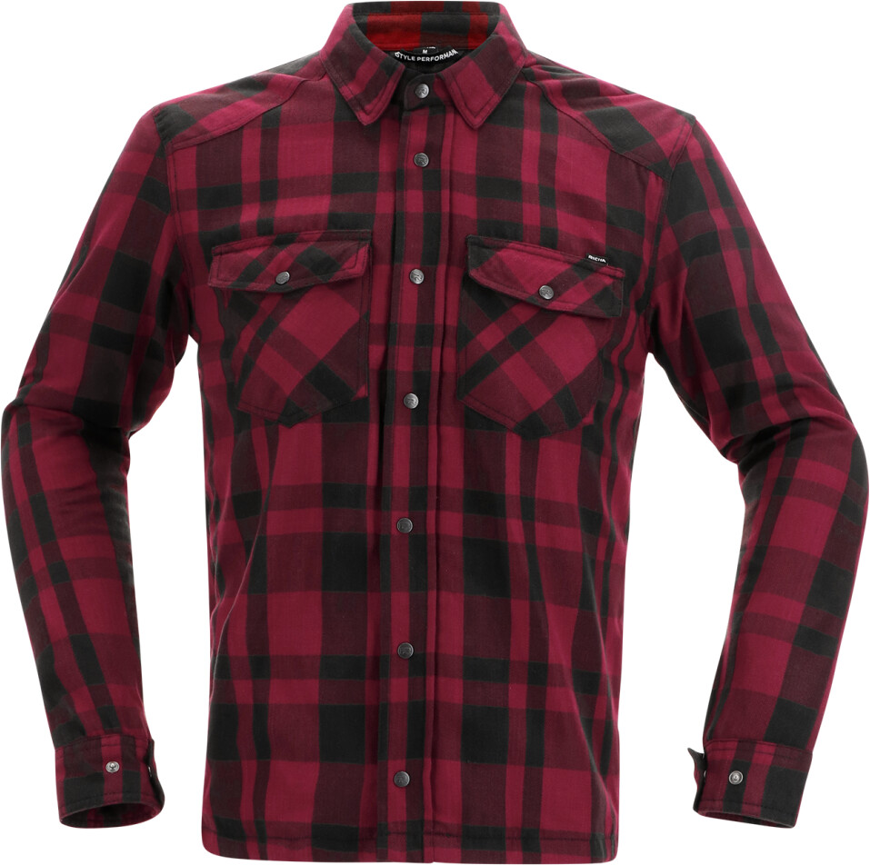 Photos - Motorcycle Clothing Richa Richa Forest Shirt red