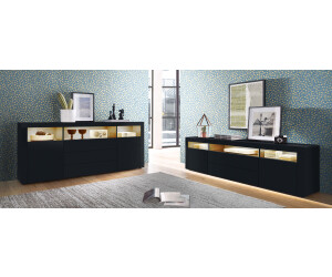 Borchardt-Möbel Santa Fe 166x72cm matt-schwarz ab 254,99 € | Preisvergleich  bei | Türkommoden