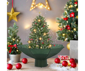 vidaXL Schneiender Weihnachtsbaum mit Schirmfuß grün ab 158,23 € (Oktober 2026)