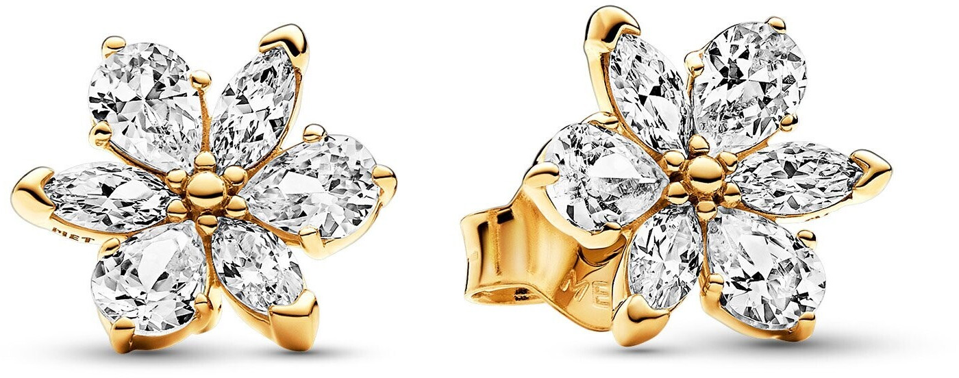 Pandora Sparkling Herbarium Cluster Earrings (262633C01) gold