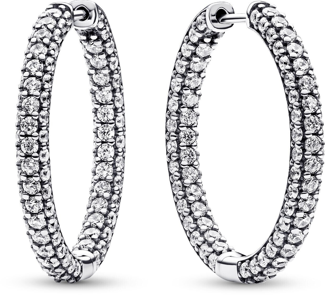 Pandora Pandora Timeless Single Row Pavé Earrings (293016C01)